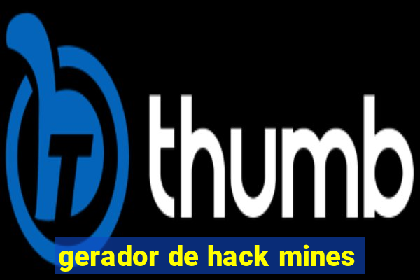 gerador de hack mines